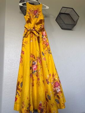 Zimmermann Patience cutout linen midi dress